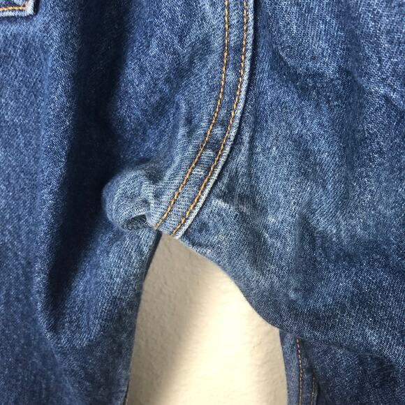 Vintage Y2k Levi's 501 501XX Blue Classic Straight Button Fly Denim Jeans 31x36 - Picture 8 of 13